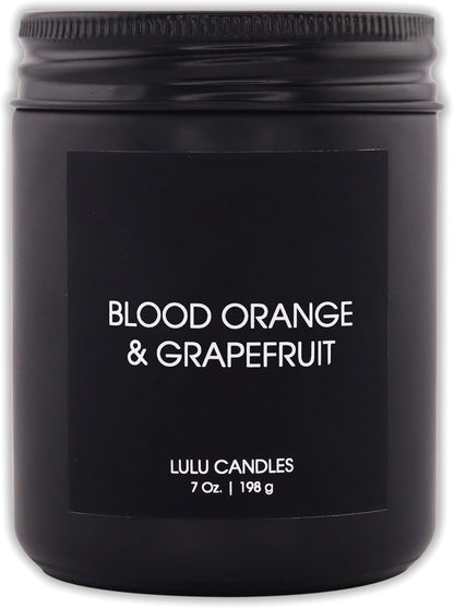 Lulu Candles | Jasmine, Oud & Sandalwood | Luxury Scented Soy Jar Candle | Hand Poured in The USA | Highly Scented & Long Lasting (9 Oz.)