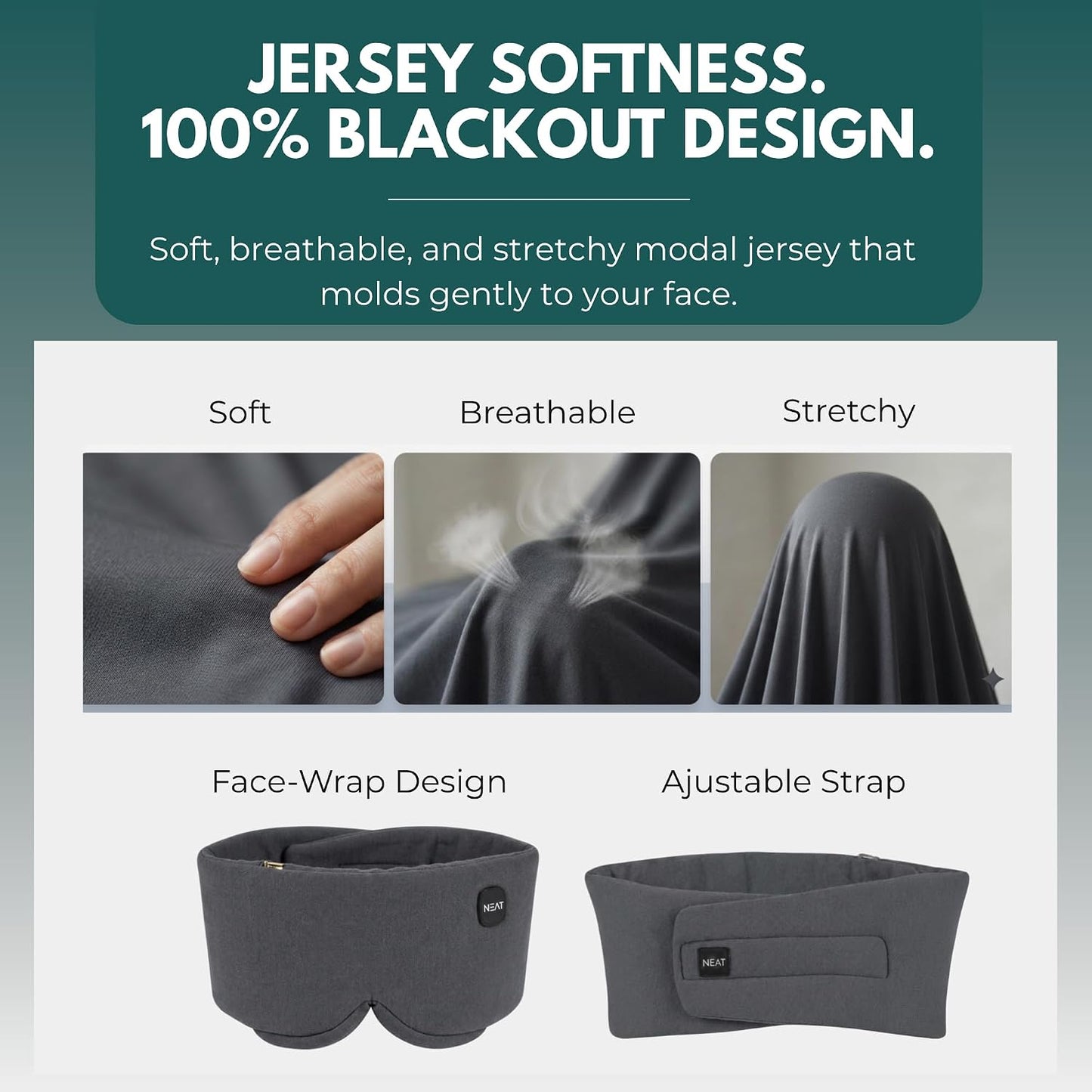 Heated Eye Mask – Cordless Electric Warm Eye Compress for Dry Eyes, Stye & Eye Strain Relief – 4 Heat Settings, Rechargeable, Light-Blocking, Blackout, Washable Cover (Sunset Rose)