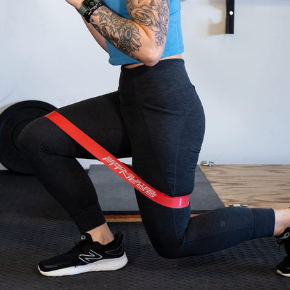 Serious Steel Fitness Mini Resistance Loop Bands | Rehab and Prehab Stretch Bands | 12" Exercise Workout Bands (Sets of 5 Pack and Sets of 10 Pack Trainer Options Available!)