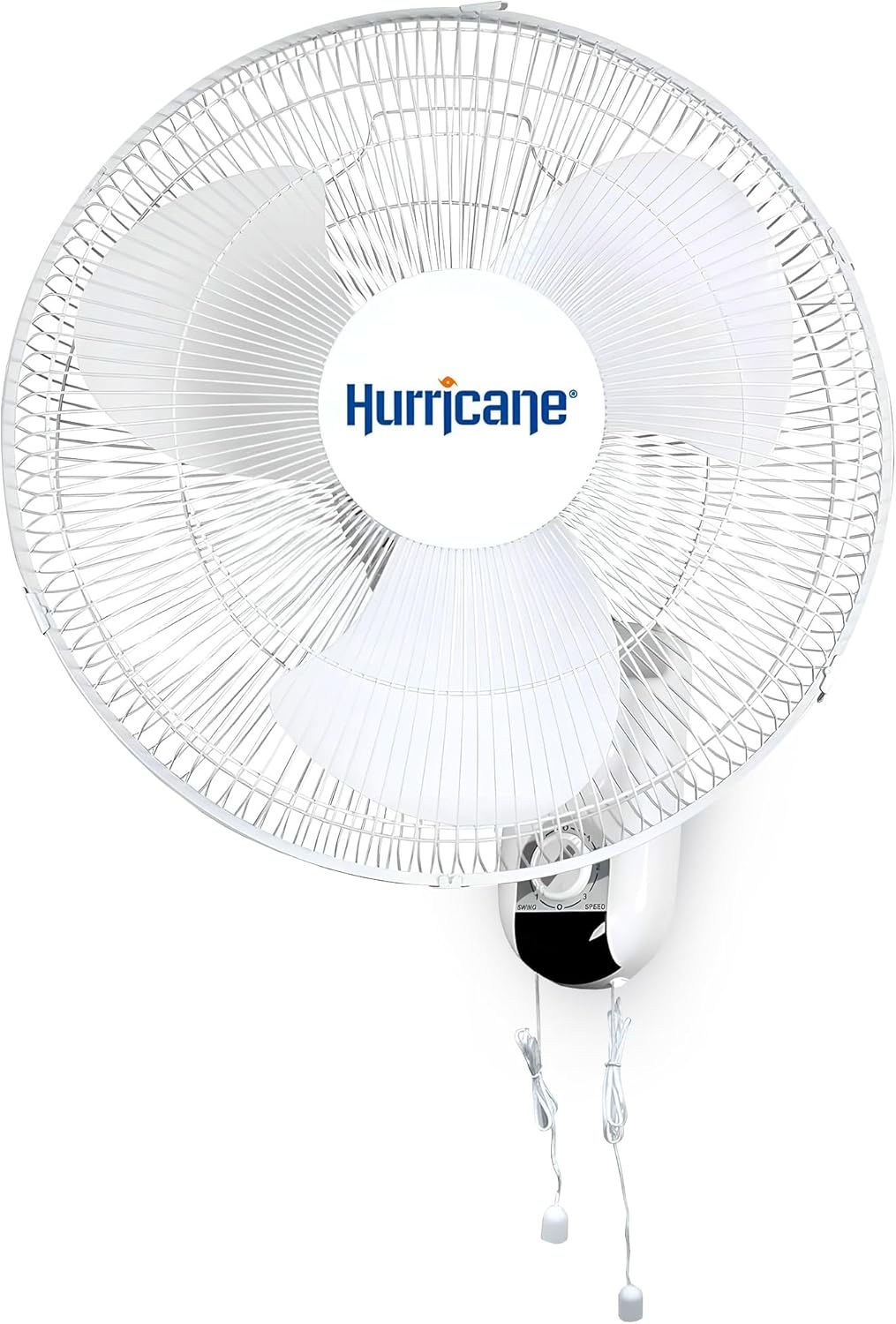 Hurricane Classic 6 Inch Clip Fan, 2 Speed Portable Desk Table Fan with Tilt, White