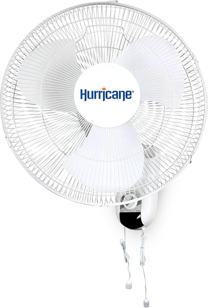 Hurricane Classic 6 Inch Clip Fan, 2 Speed Portable Desk Table Fan with Tilt, White
