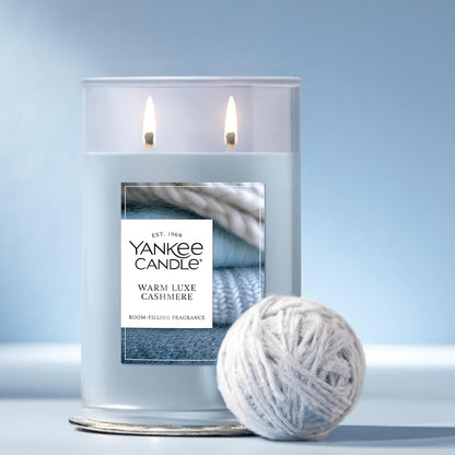 Yankee Candle Sage & Citrus, Scented Candle, 14.5oz 3-Wick Candle Jar with up to 40 Hours Burn Time, Giftable