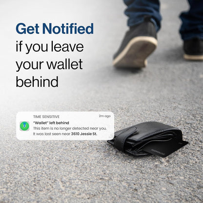 SPOTMINDERS Apple MFi Certified Wallet Tracker PRO Works with Apple Find My IP68 Rechargeable Tracking Card for Wallet Luggage Passport 0.07in Slim Credit Card Design Item Finder
