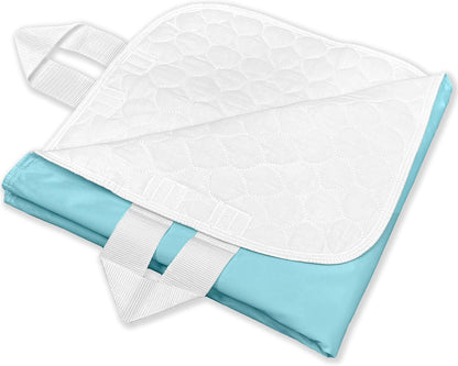 RMS Ultra Soft 4-Layer Washable and Reusable Incontinence Bed Pad, 34"x36"