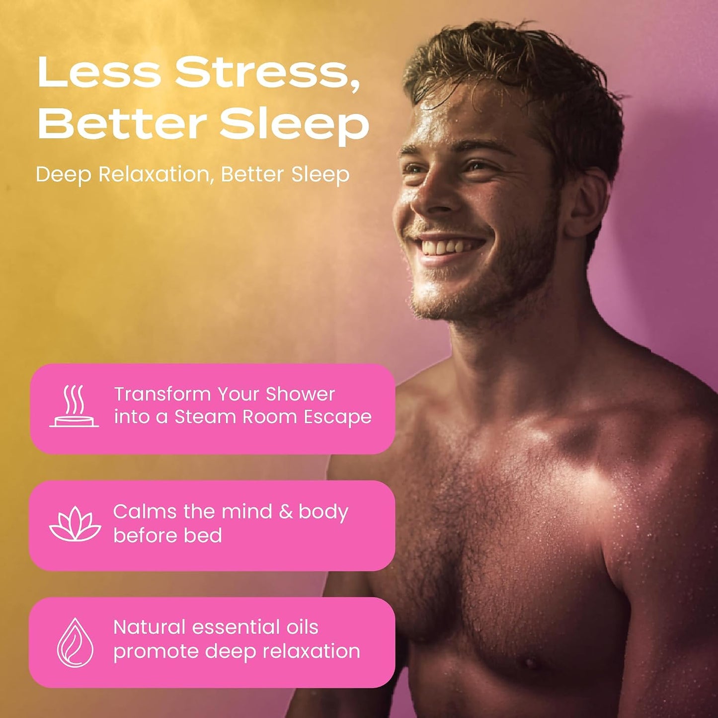 Body Restore Shower Steamers Aromatherapy 6 Pack – Fathers Day Gift for Dad, Birthday Gifts for Women & Men, Spa Stress Relief & Relaxation Self Care Gifts – Premium Clarity Essential Oil Tablets