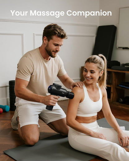 RENPHO Active+ Massage Gun, App-Controlled Guided Courses, Bluetooth