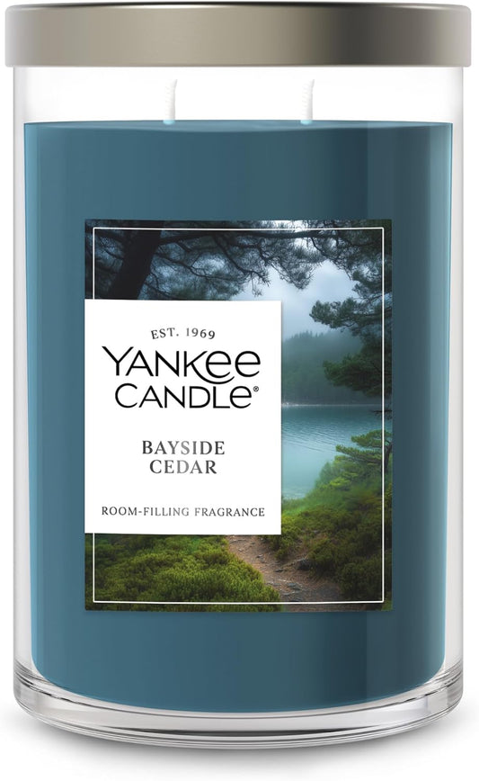 Yankee Candle Sage & Citrus, Scented Candle, 14.5oz 3-Wick Candle Jar with up to 40 Hours Burn Time, Giftable