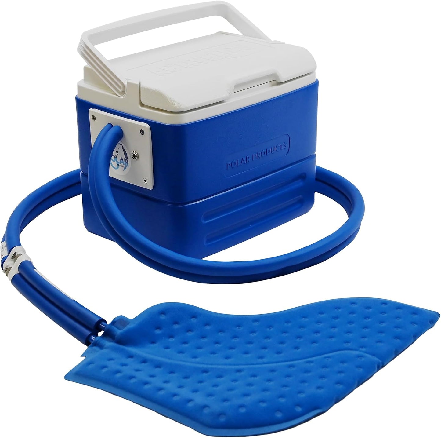 Polar Active Ice 3.0 Cold Therapy Ice Machine System with Programmable Timer, Shoulder Compression Pad, Lightweight 9 Quart Cooler Freeze Kit, Quiet Pump, Strong Cryotherapy Pain Relief Treatment