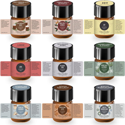 Edens Garden Top Essential Oil Blends Sampler 18 Set – 100% Pure Therapeutic Grade, Natural, Undiluted Aromatherapy Scents for Diffusers & Humidifiers – Wellness Gift for Men & Women, .92 ml/ 18 Pack