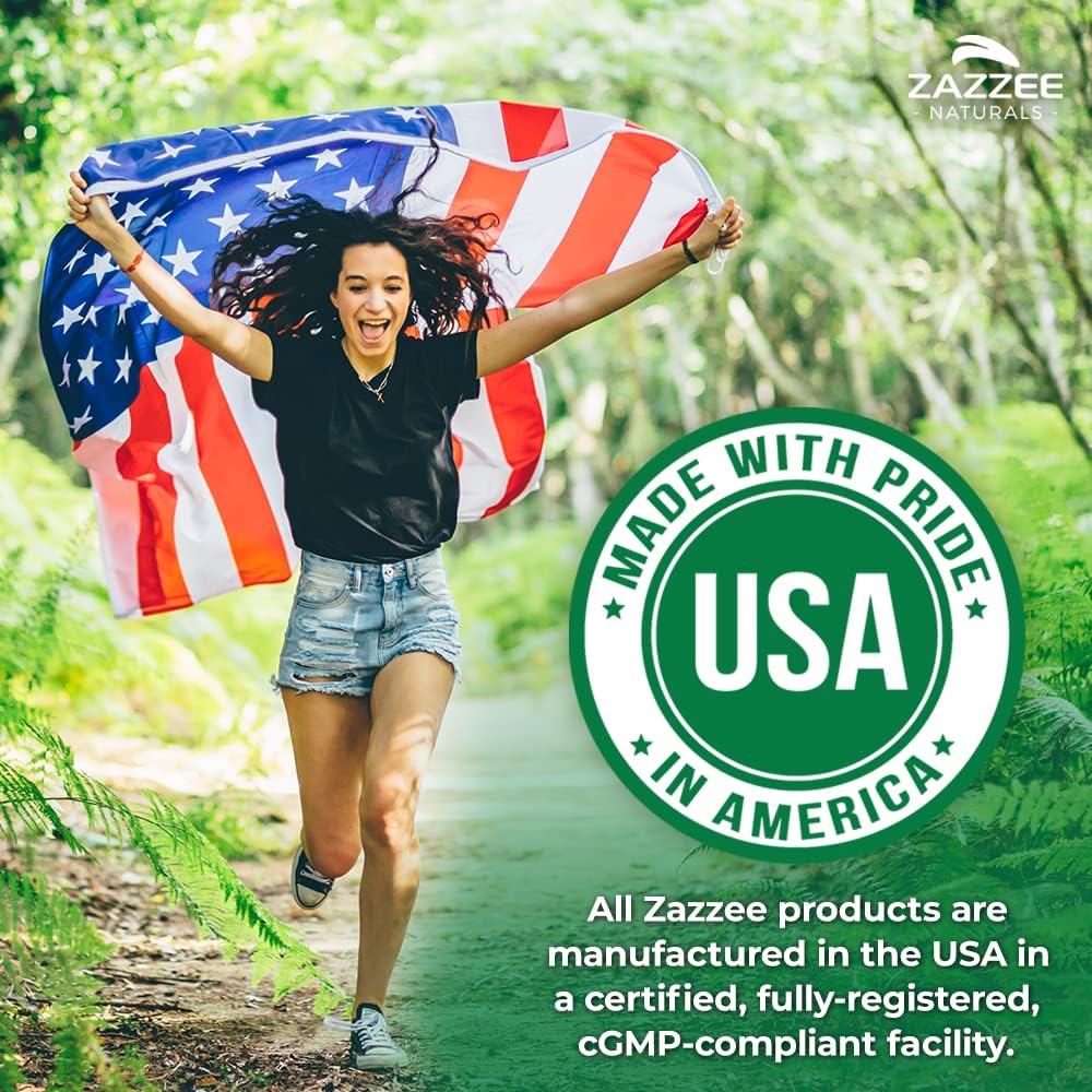 Zazzee USDA Organic Valerian Root 10:1 Extract, 120 Vegan Capsules
