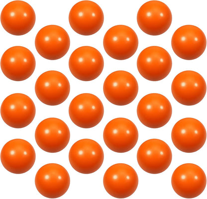 24 Pcs White Foam Stress Ball Squeeze Stress Relief Balls for Kids and Adults Hand Exercise Sensory Relief Toys for Anxiety ADHD Autism （White）