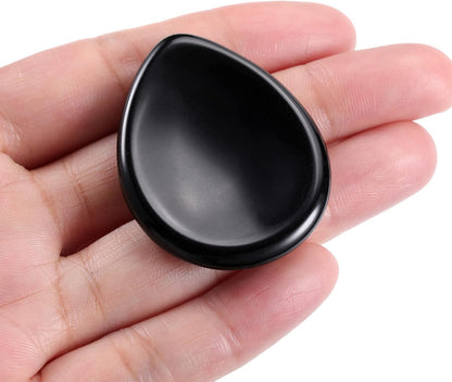 CrystalTears Tiger's Eye Thumb Worry Stone Healing Crystal Pocket Palm Stone Worry Stones for Anxiety Stress Relief
