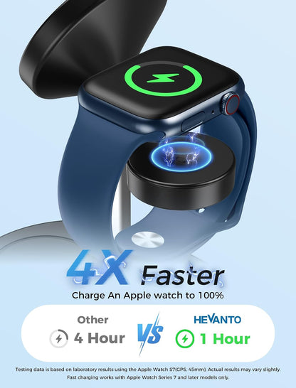Mag-Safe Charger 3 in 1 Charging Station for iPhone Apple Watch AirPods