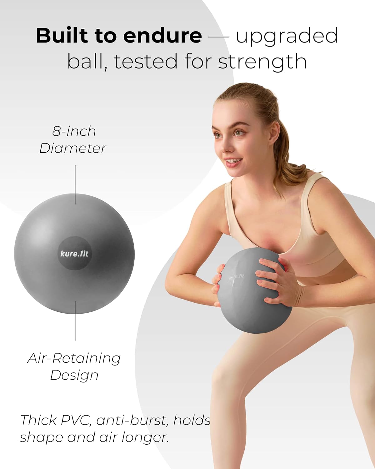 Pilates Kit for Women – Home Pilates Equipment Set with Ring, Ball & Resistance Bands | Pilates Starter Kit with Accessories in Gift Box