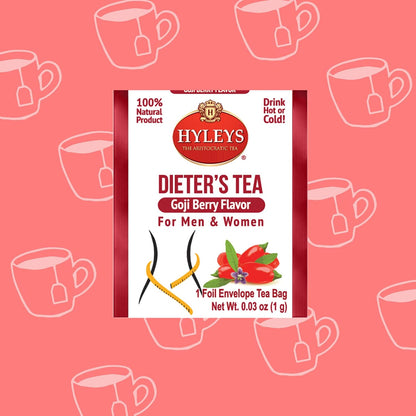 Hyleys Dandelion Root & Green Tea with Milk Thistle and Licorice Root - Herbal Detox Blend - 25 Tea Bags