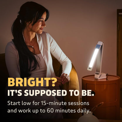 Circadian Optics Lumos 10,000 Lux Light Therapy Lamp | Seen On Shark Tank