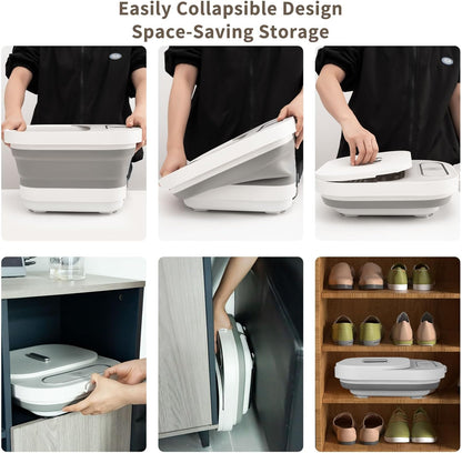 UNIFULL Collapsible Foot Spa Bath with Heat and Remote Control