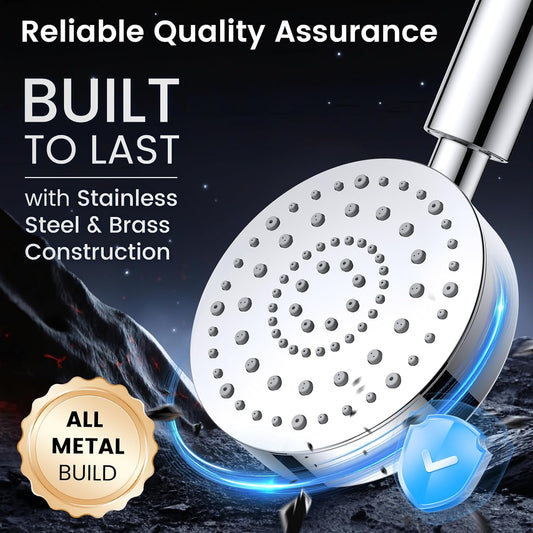 FEELSO Filtered Shower Head with Handheld, High Pressure Shower Filter Head
