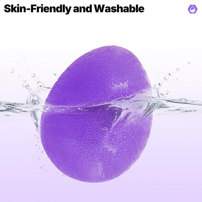 Stress Balls for Adults, Hand Exersicers for Strength, Squeeze Balls for Hand Therapy, Hand Exersice Balls for Hand, Finger and Wrist Training with Carrying Bag