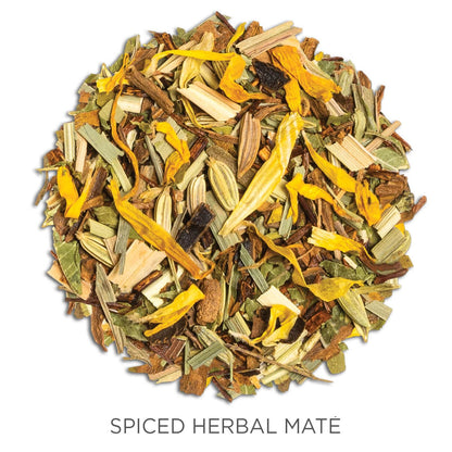 Tea Forte Spiced Herbal Maté Loose Leaf Tea Canister