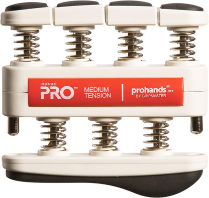 Prohands PRO Hand Exerciser, Finger Exerciser (Hand Grip Strengthener), Spring-Loaded, Finger-Piston System, Isolate and Exercise Each Finger