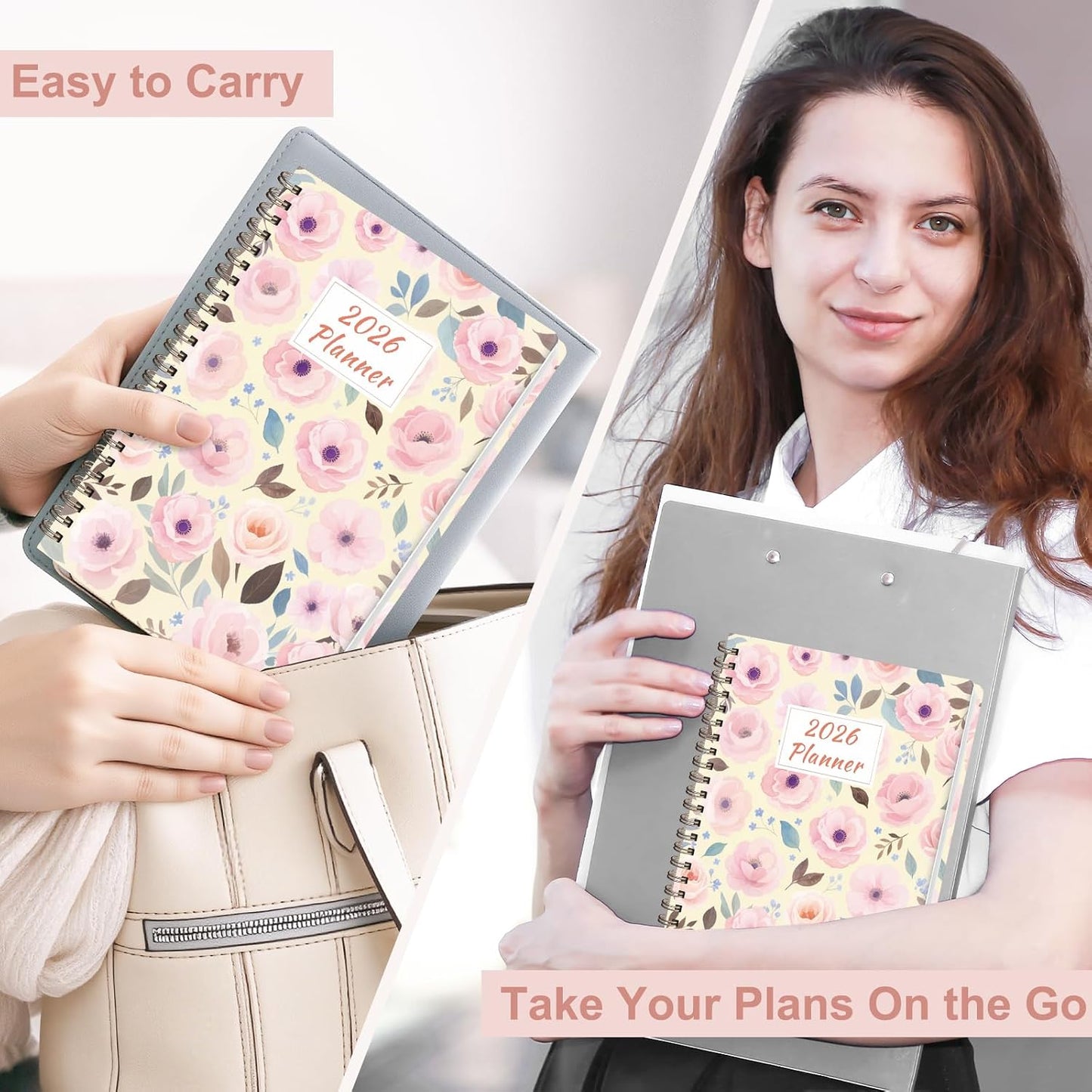 Weekly To Do List Notepad, 52 Sheets, Undated Weekly Planner, Letter Size | 8.5"x11", 100GSM, Thick Paper, Twin-Wire Spiral Bound, Tear Off Desk Pad, For Women & Man, Home School & Office Work