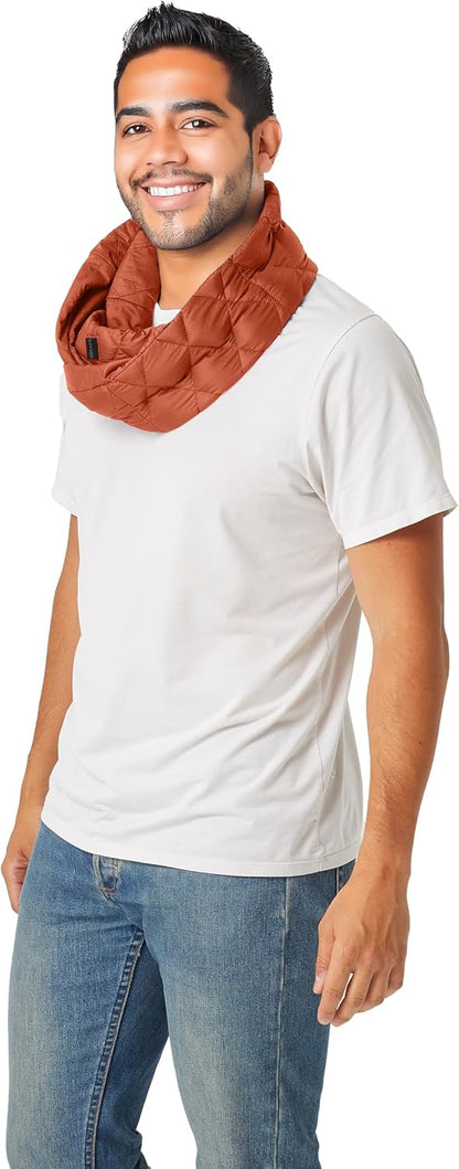PYVOT Weighted Infinity Scarf, 3 lb Sensory Shoulder Wrap for Everyday Comfort