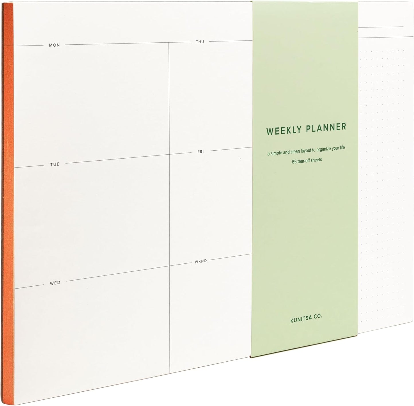 Daily To-Do List Notepad – Desk Pad for Work and Study, Minimal, 8.25x5.85 Inches