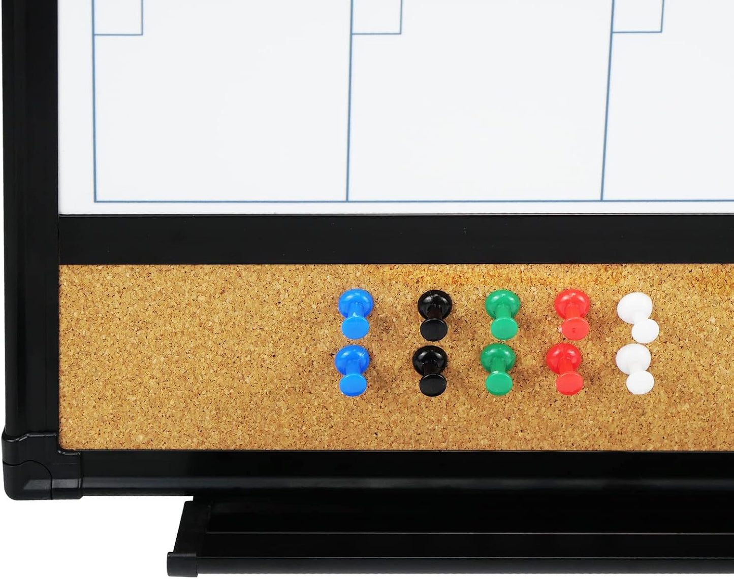 JILoffice Magnetic Dry Erase Calendar Whiteboard, 24" x 18" Monthly Board