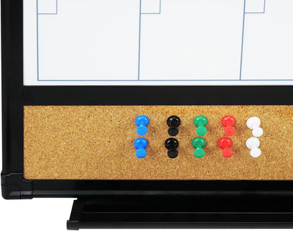 JILoffice Magnetic Dry Erase Calendar Whiteboard, 24" x 18" Monthly Board