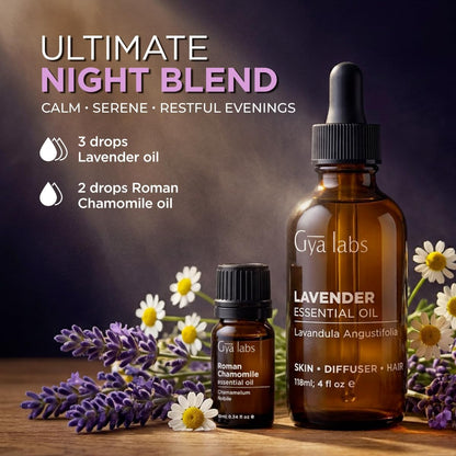 100% Pure Lavender Essential Oil for Skin & Diffuser - 4 Fl Oz