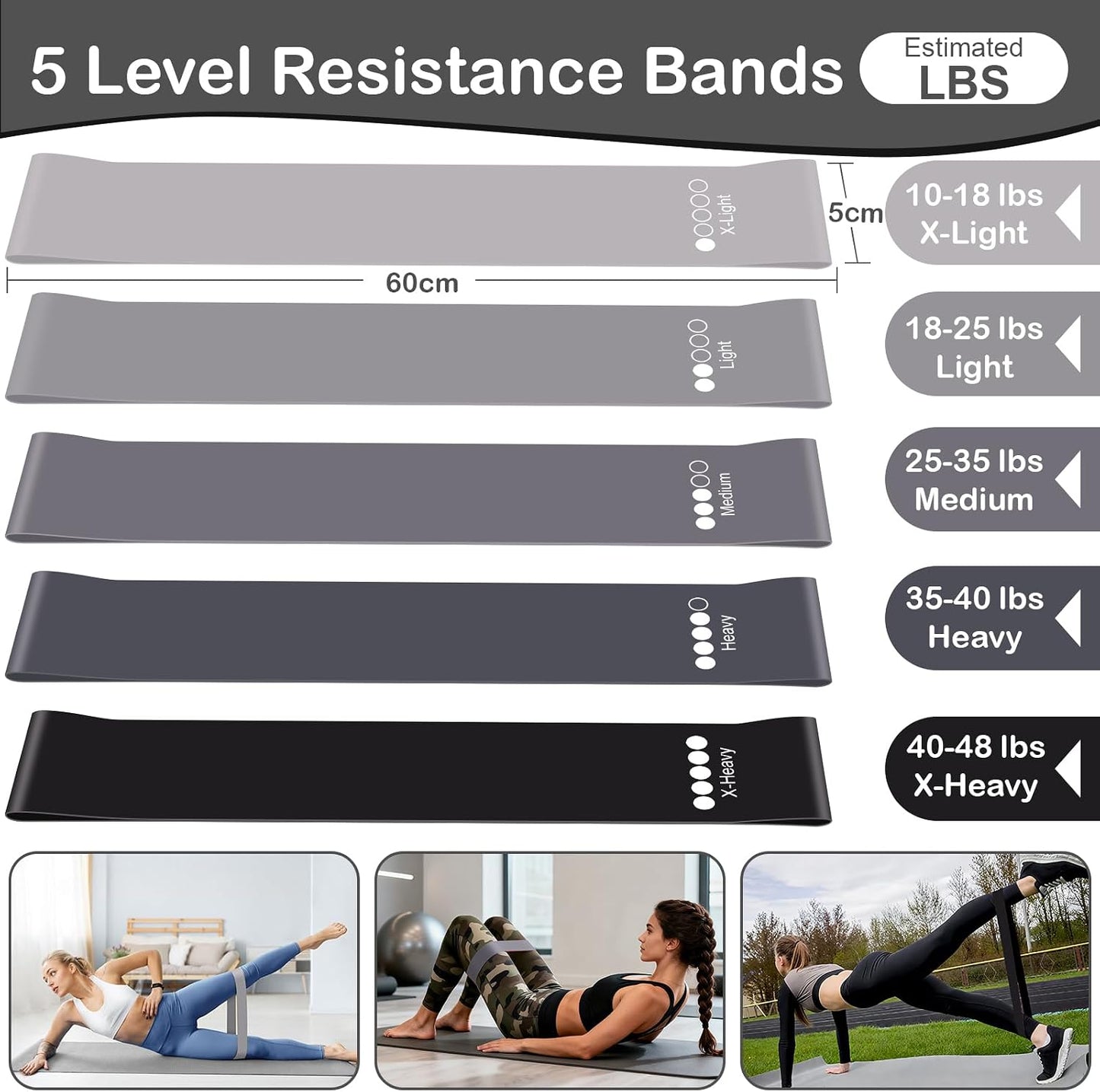 Hoedia Pilates Kit for Women, Pilates Equipment Ring and Ball Set with Resistance Bands, Yoga Strap, Core Sliders, Socks, Bag & Guide for Starter Home Workout Fitness Gym Essentials