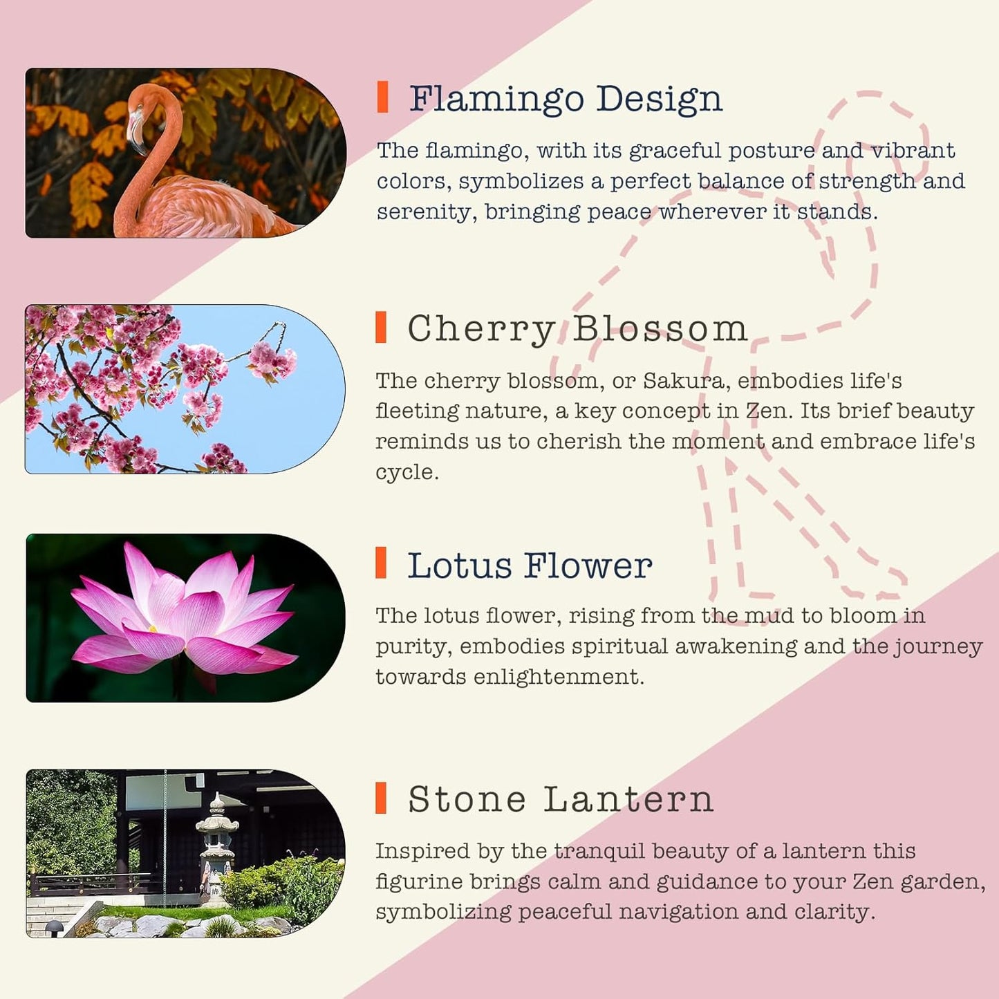 Flamingo Zen Garden for Desk, Pink Sand Art Kit