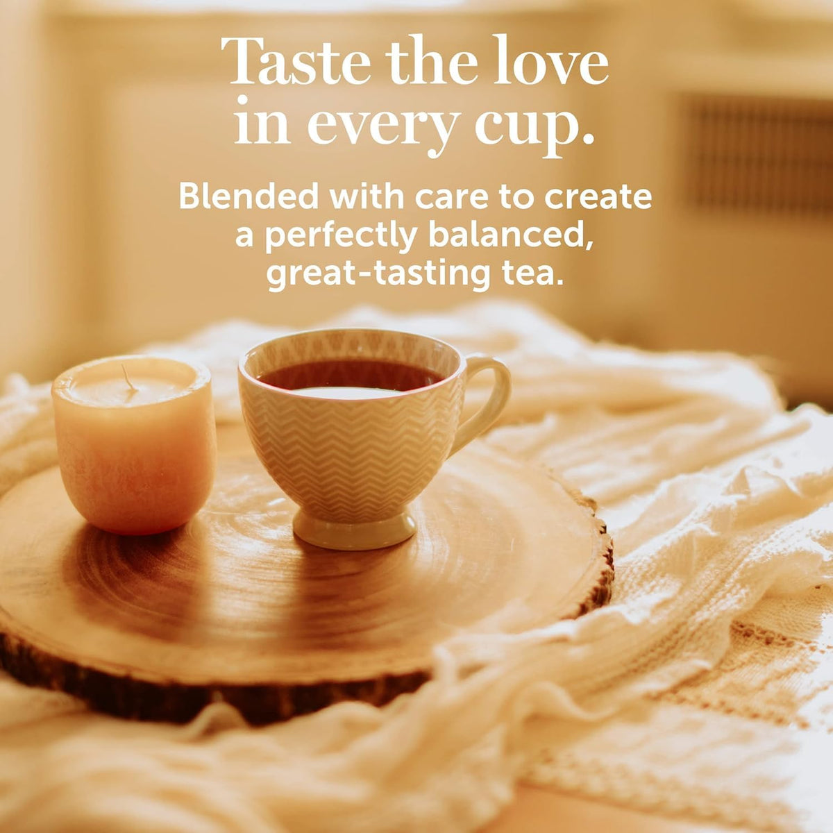 Red Rose Decaffeinated Black Tea, Smooth & Flavorful, 48 Tea Bags 3 Pack