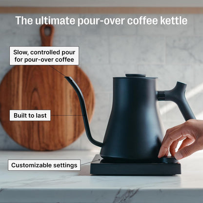 Fellow Stagg EKG Pro Gooseneck Electric Kettle, Brew Timer, 0.9 Liter
