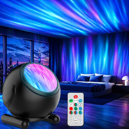 Northern Lights Projector, LED Night Light Aurora Projector with Timer and Remote, Room Decor, Gifts for Kids, Adults, Christmas, Birthday