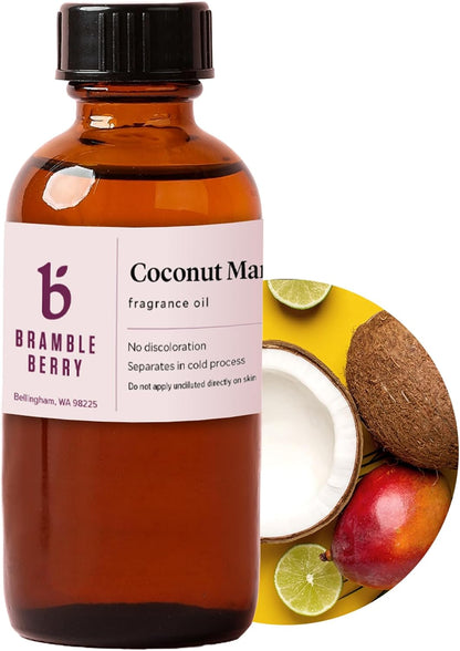 Bramble Berry Watermelon Sugar Fragrance Oil 2 oz | Sweet Fruity Scent for Soap Making, Candles, Lotion, Bath Bombs & Perfume | Skin Safe, Vegan, Paraben & Phthalate Free