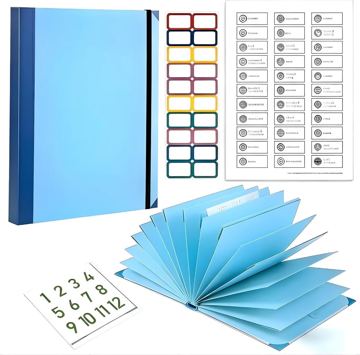 GANGZI The Life Book Document Organizer Binder (Pink)
