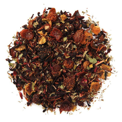 Positively Tea, Organic Very Berry Citrus, Herbal Tea, Loose Leaf, 4 Ounce