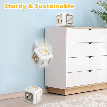 SOCBTNSO Busy Cube Toy for 1 Year Old Boy, Montessori Toys for 1+ Year Old, Travel Toys for Toddlers 1-3, Learning Fine Motor Skills| 1st Birthday Gifts 6 9 12 Months Baby