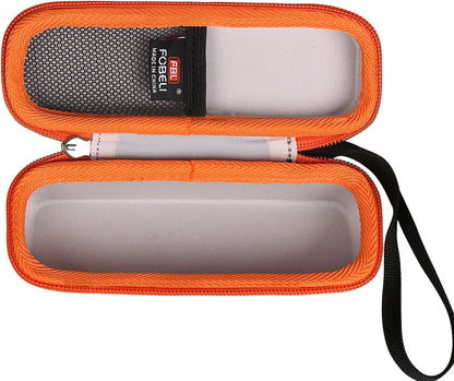 FBLFOBELI EVA Hard Carrying Case Compatible with The Breather/HETARU Natural Breathing Exercise Device, Hand-Held Inspiratory Expiratory Muscle Trainer (Blue, Case Only)
