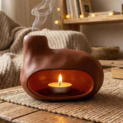 CEREMONY Palo Santo Holder -Mini Ceramic Incense Holder for Palo Santo Sticks