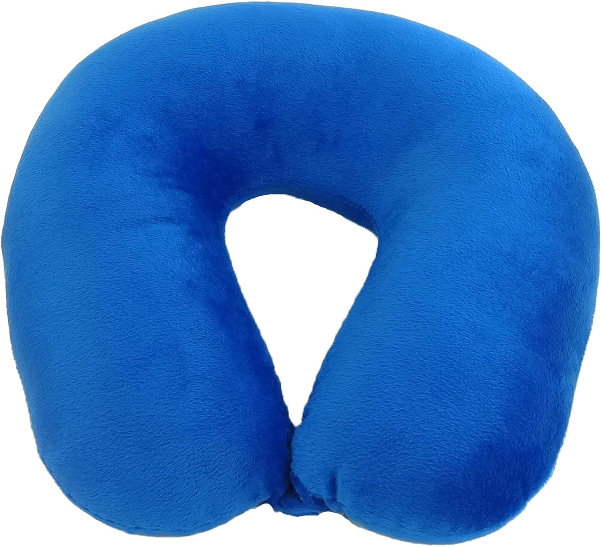 Wolf Essentials Adult Fleece Travel Neck Pillow for Airplane, Charcoal