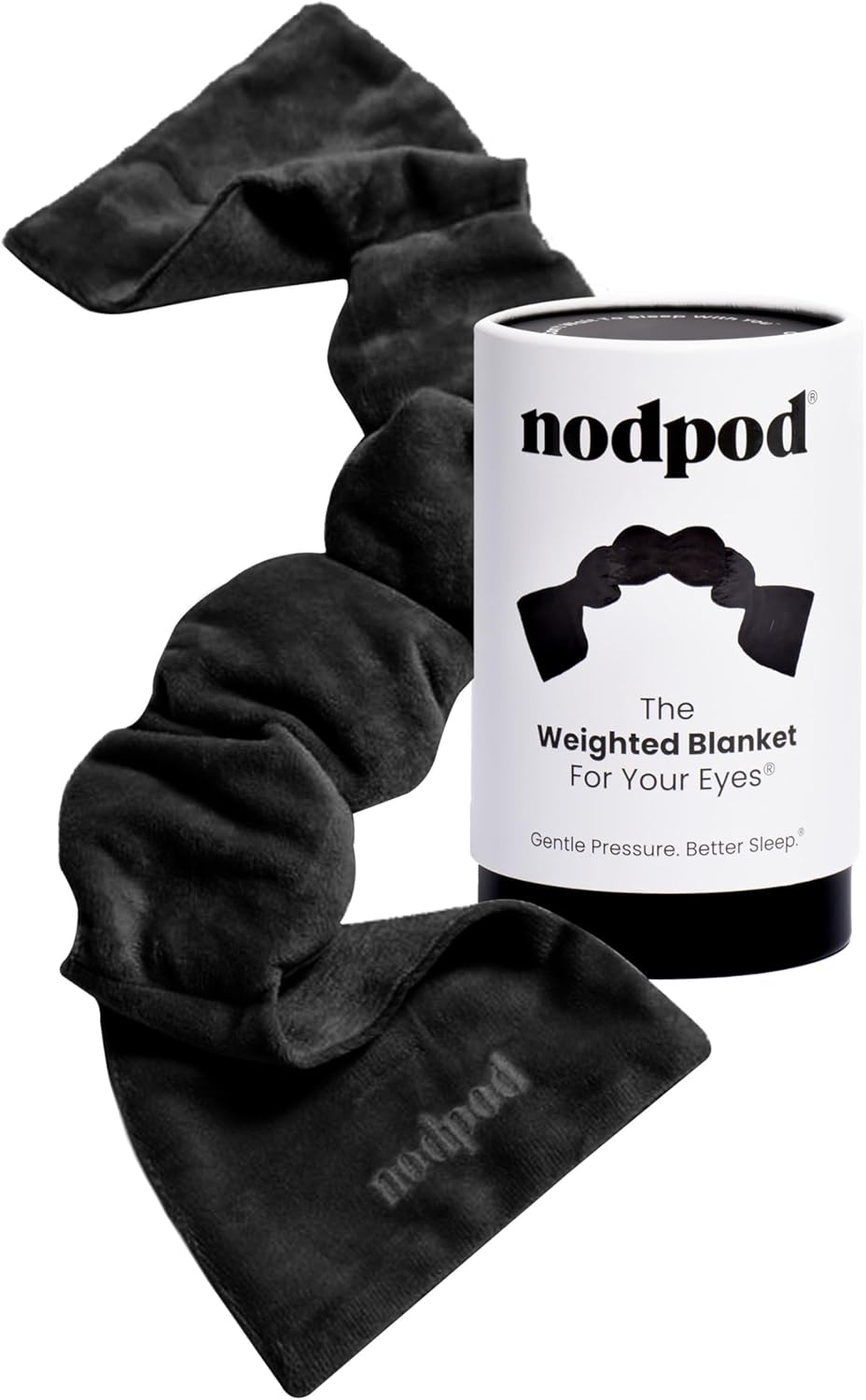 Nodpod Gentle Pressure Sleep Mask | Patented Light Blocking Design for Sleeping, Traveling & Relaxation - Sage