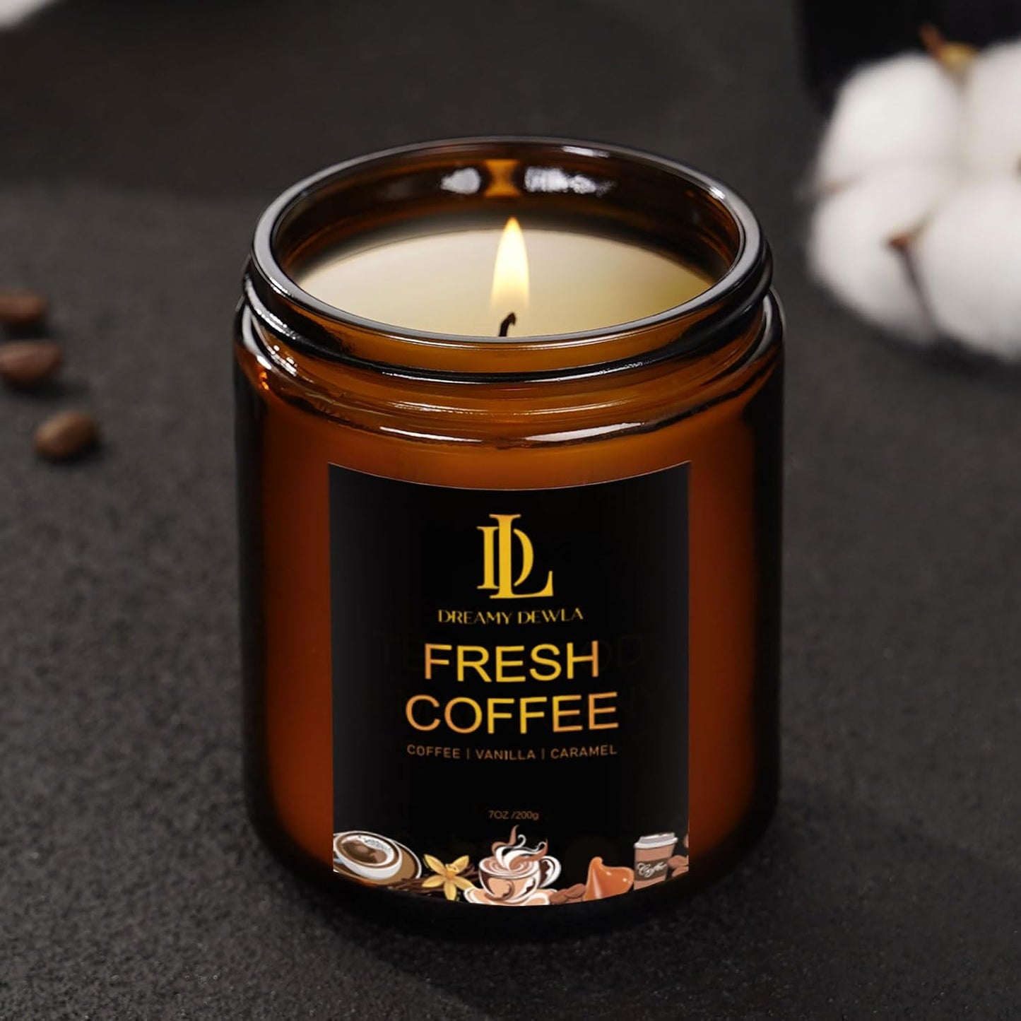 Scented Candles Set, 4 Pack Soy Candles for Home Scented, Candle Gifts for Women Men, 28oz 200 Hours Burn, Scents of Pineapple Cocktail/Coconut Vanilla/Pink Sands/Bahamian Breeze
