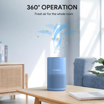 FULMINARE Air Purifiers for Home Bedroom H13 HEPA Air Filter