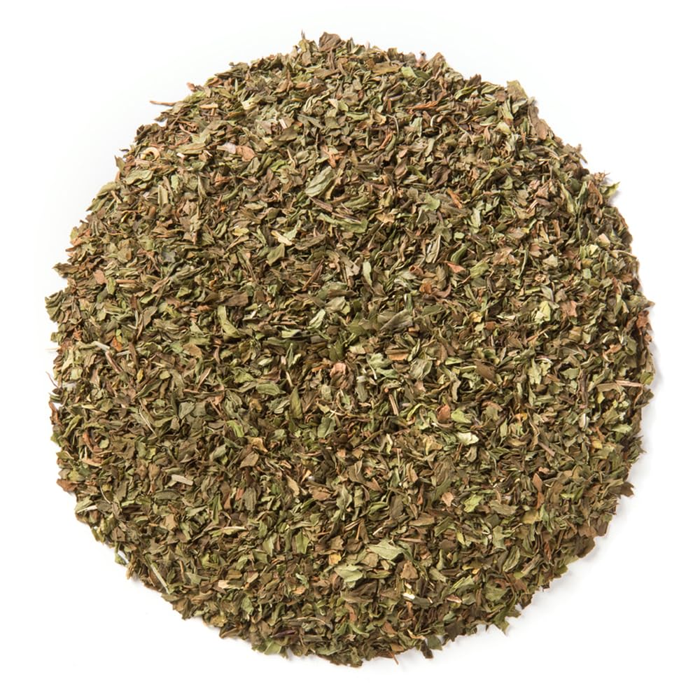 Davidson's Tea Bulk Organic Spearmint Leaves, 16-Ounce Bag