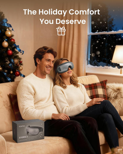 RENPHO Eyeris 3 Eye Massager with Heat and Cooling, Massaging Eye Mask