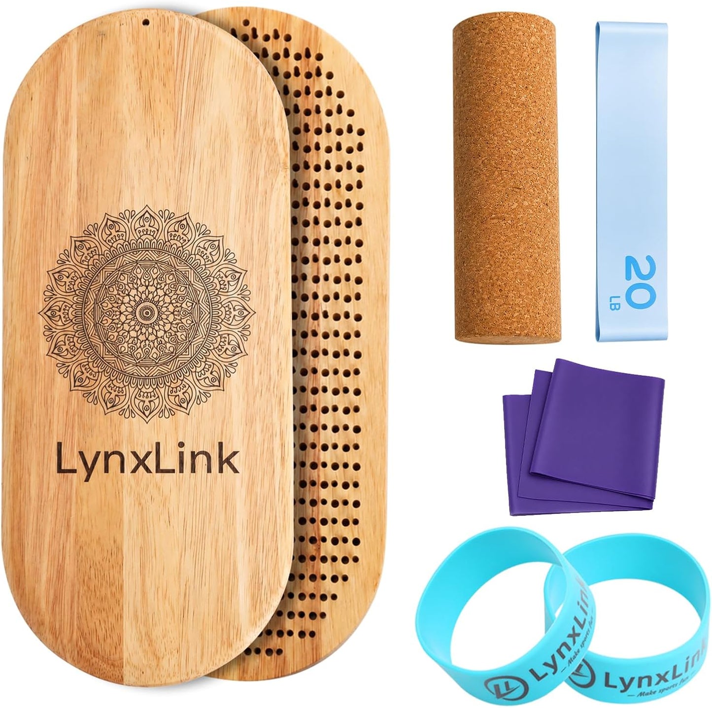 Zen Sadhu Board for Beginners, Massage Tool, Wooden Nail Board for Feet with 10mm Calibrated Zinc Nails, Static Nail Standing Board for Meditation, Yoga & Deep Relaxation, Suitable for home and travel