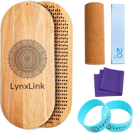 Zen Sadhu Board for Beginners, Massage Tool, Wooden Nail Board for Feet with 10mm Calibrated Zinc Nails, Static Nail Standing Board for Meditation, Yoga & Deep Relaxation, Suitable for home and travel
